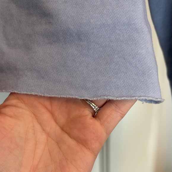 Wild Fable Lavender Cropped Oversized Hoodie - Picture 3 of 3